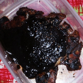 豚肉の黒酢ソース